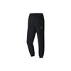 Li Ning Fitness Series Solid Color Elastic Cuff Sports Long Pants Women Bottoms Black AYKS358-1