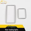 Compatible with 17 Teramont Models: Rear Reading Light Deco Frame - Car Roof Lighting Accessory.