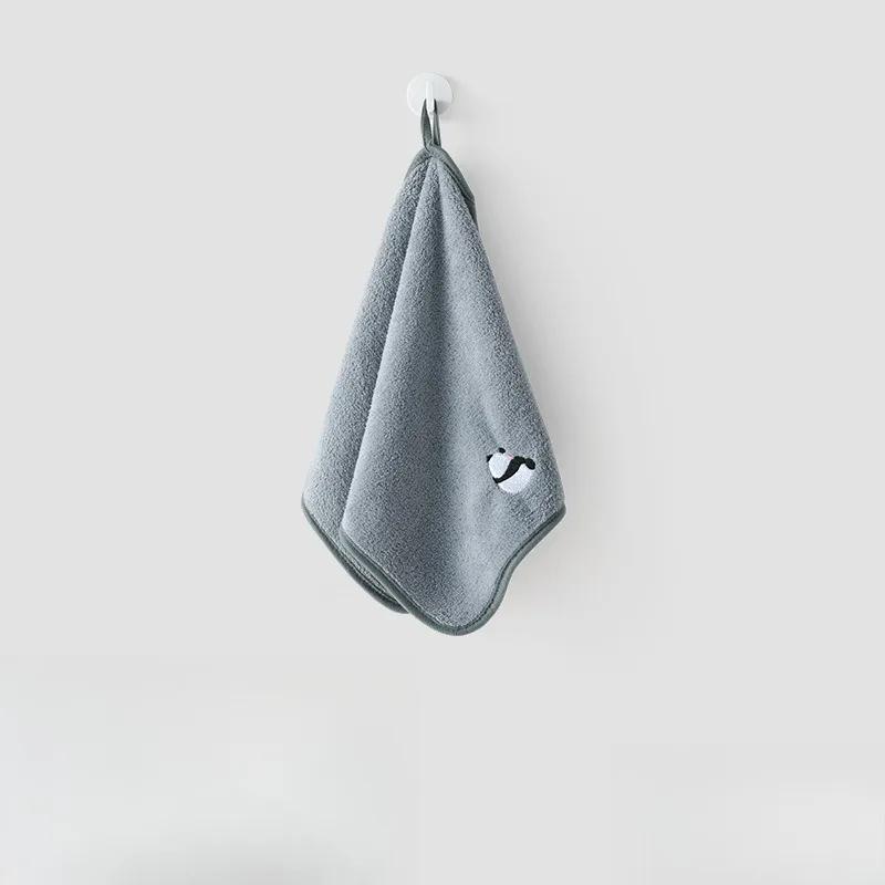 Мультяшная панда детское полотенце хлопковое полотенце для лица и рук для детей взрослых мягкое впитывающее детское полотенце для душа банное полотенце 50x25 см