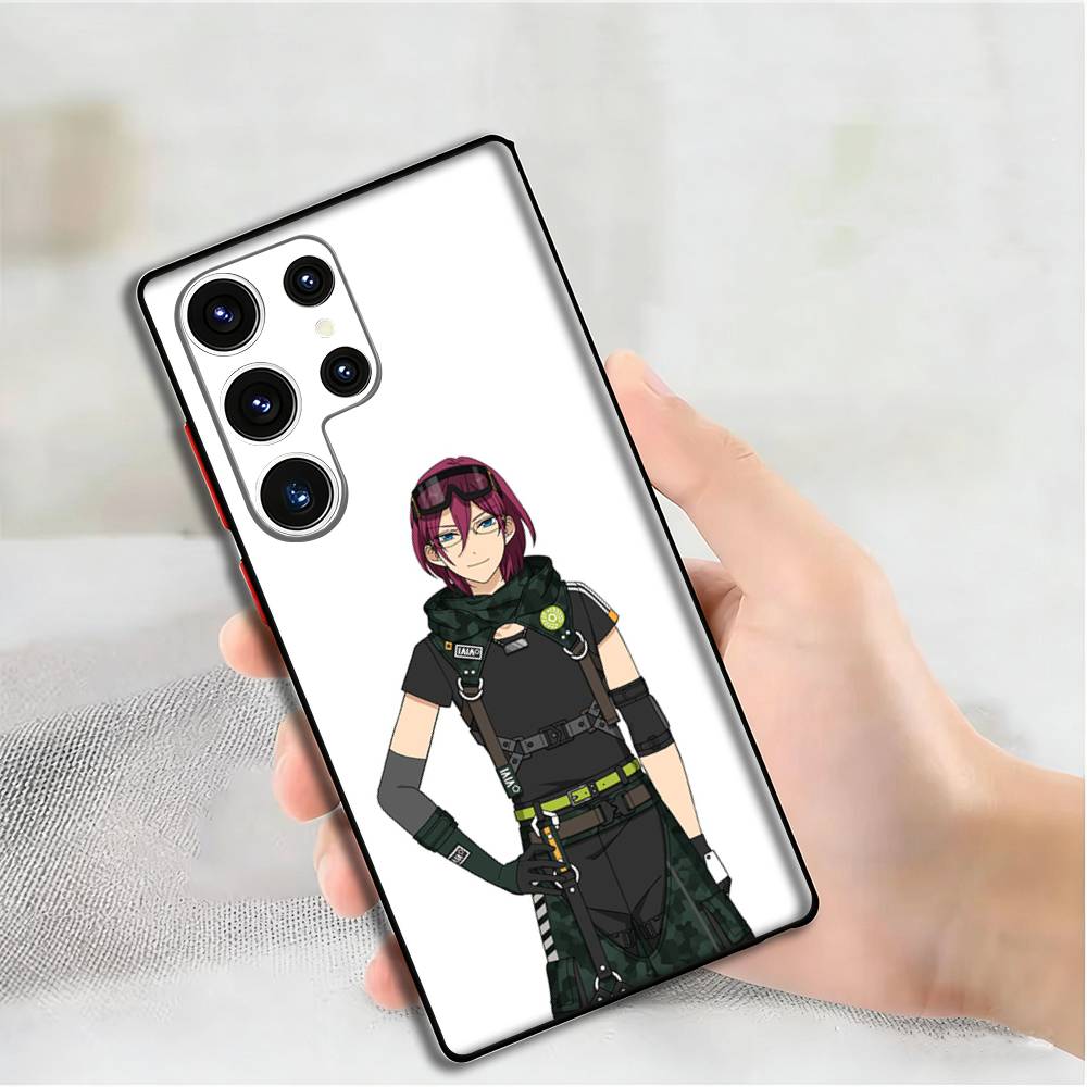 I-Ibara S-Saegusa Costume Show Phone Silicone Case for Samsung S24,22,20,23,21,20 Ultra Plus Lite 5G Print Cover