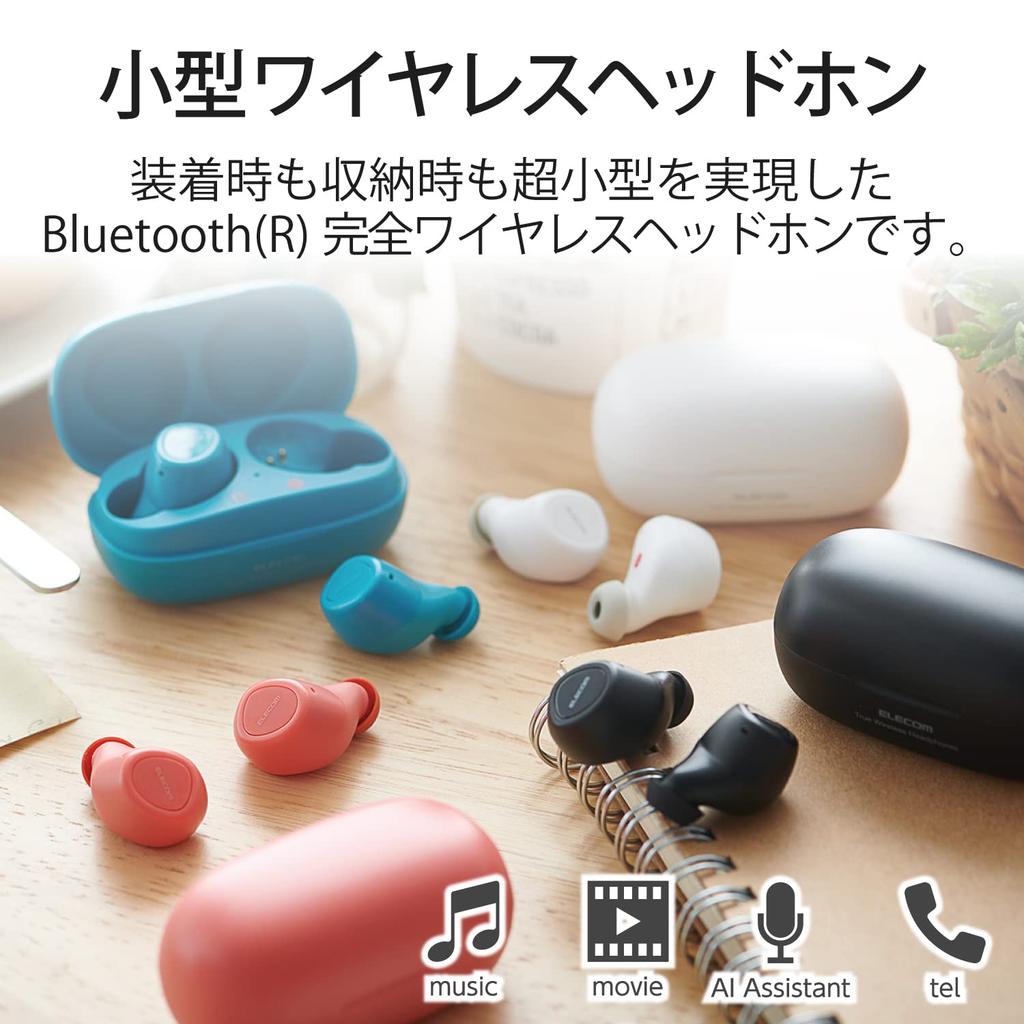 Беспроводные Bluetooth-наушники ELECOM, FAST MUSIC TWS10, Черные, LBT-TWS10BK
