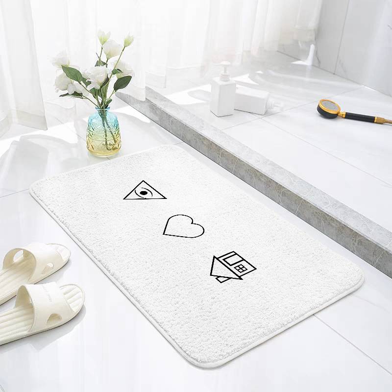 The N-Neighbourhood NBHD Floor Mats Home Laundry Rug Carpet For Living Room Lounge Area Anti-slip Foot Mat Entrance Doormat
