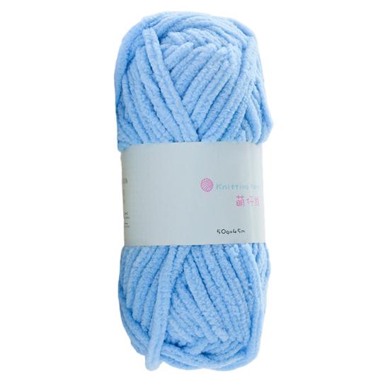 Мягкая пушистая пряжа из синели, мягкая не выцветающая ручная работа, многоцелевое одеяло, вязание крючком, объемная пряжа