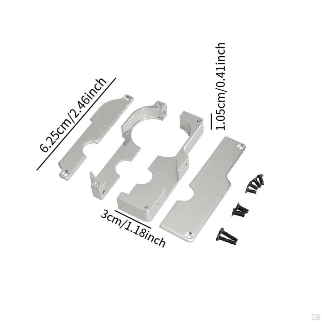 RC Car Gear Cover Alloy Shell DIY Accs Easy To Use Upgrade Part Accessory Parts Protector for