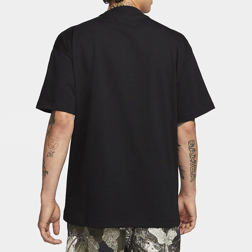 Nike ACG Collection, однотонная спортивная футболка свободного покроя с короткими рукавами, мужские топы, черный DQ1816-011