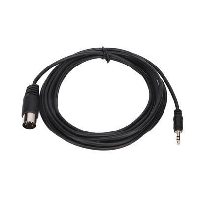 Кабель DIN 5 Pin на 3,5 мм, не спутывающийся, чистый сигнал, кабель DIN 5Pin (папа) на 3,5 мм (папа) для звукового оборудования, 9,8 фута