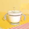 150ml Drinking Cup with Handles Baby And Toddler Sippy Cup Capacity Silicone Straw Easy-to-Grip Handle Mini Cup Reusable Children Tumbler