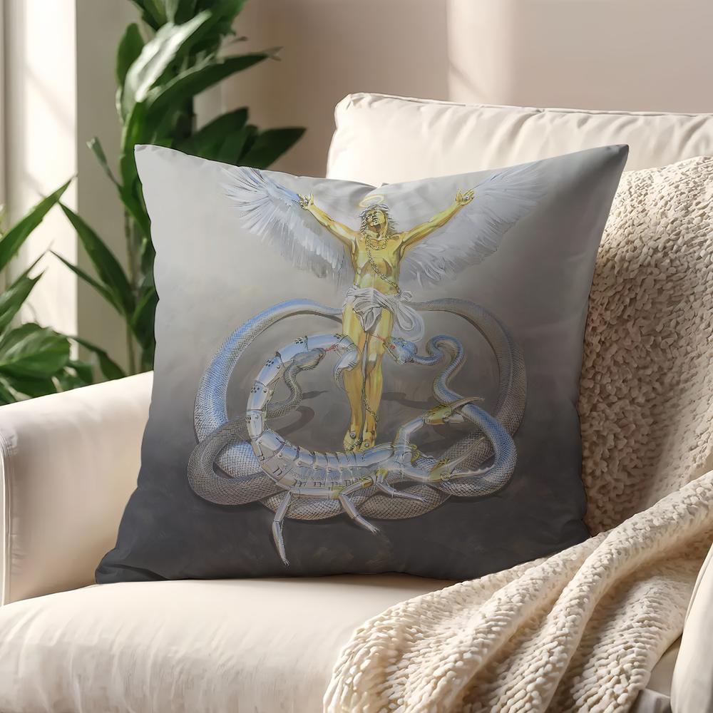 SSorayamas Art HHajime Cool cushion cover Decoration Room Car Home Office Coffee Pillow Sofa Printing Nordic Simplicity Hit