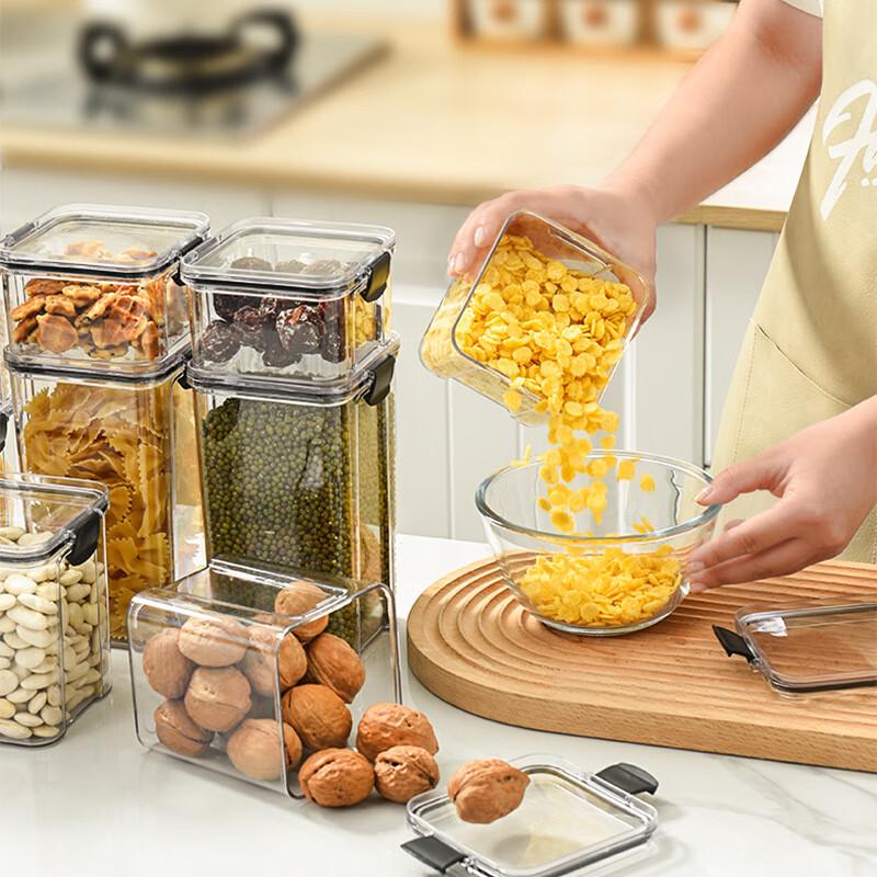 Герметичная банка для хранения продуктов из цельного зерна