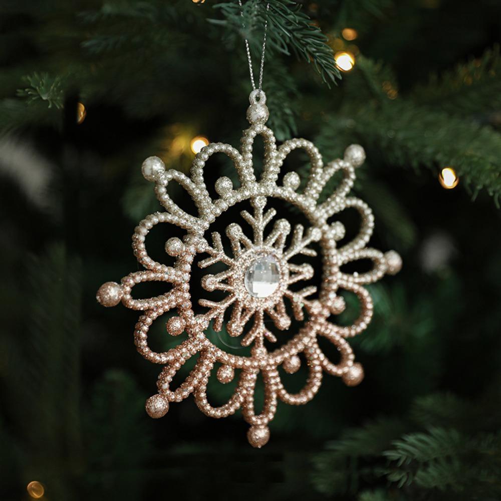 Hangging Xmas Ornament Snowflake Christmas Tree Decorations Christmas Tree Pendant New Year