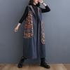 Fashion Autumn Slim Korean Female Long Coat Long Sleeve Tunic Windbreaker Plus Size Women Denim Trench