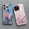 Цветочный Роскошный Силиконовый Чехол Для Телефона Для iphone 13 12 Pro Max 15 7 8 plus X XR XS 11 14 Pro Max Ударопрочный Мягкий Чехол Fundas
