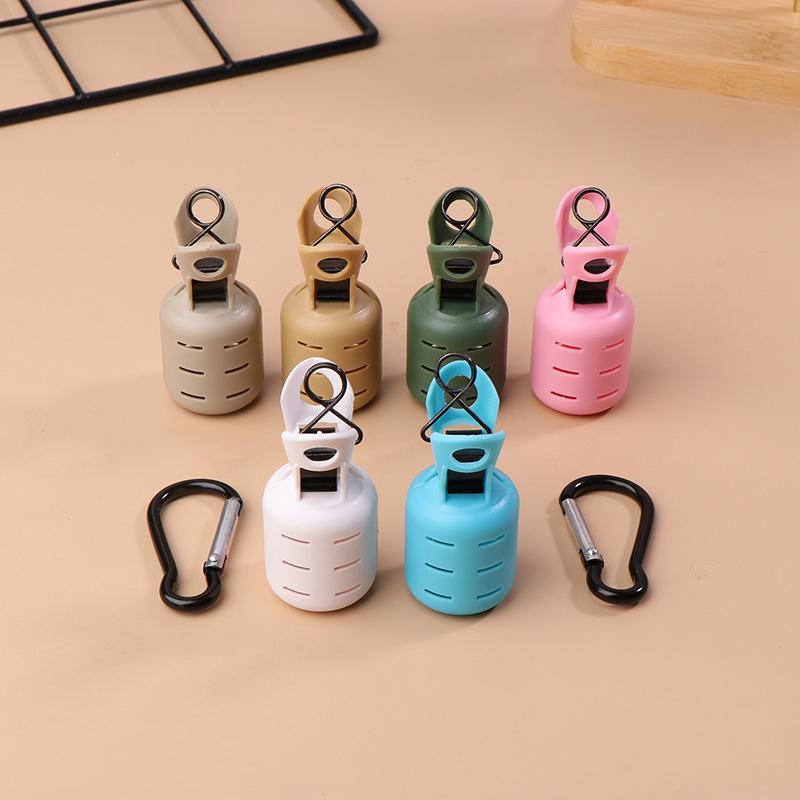 6Pcs New Squid Jig Bait Protector Kit Webfoot Octopus Egi Hook Cover Cuttlefish Umbrella Lure Cap With Carabiner Sea Accessories