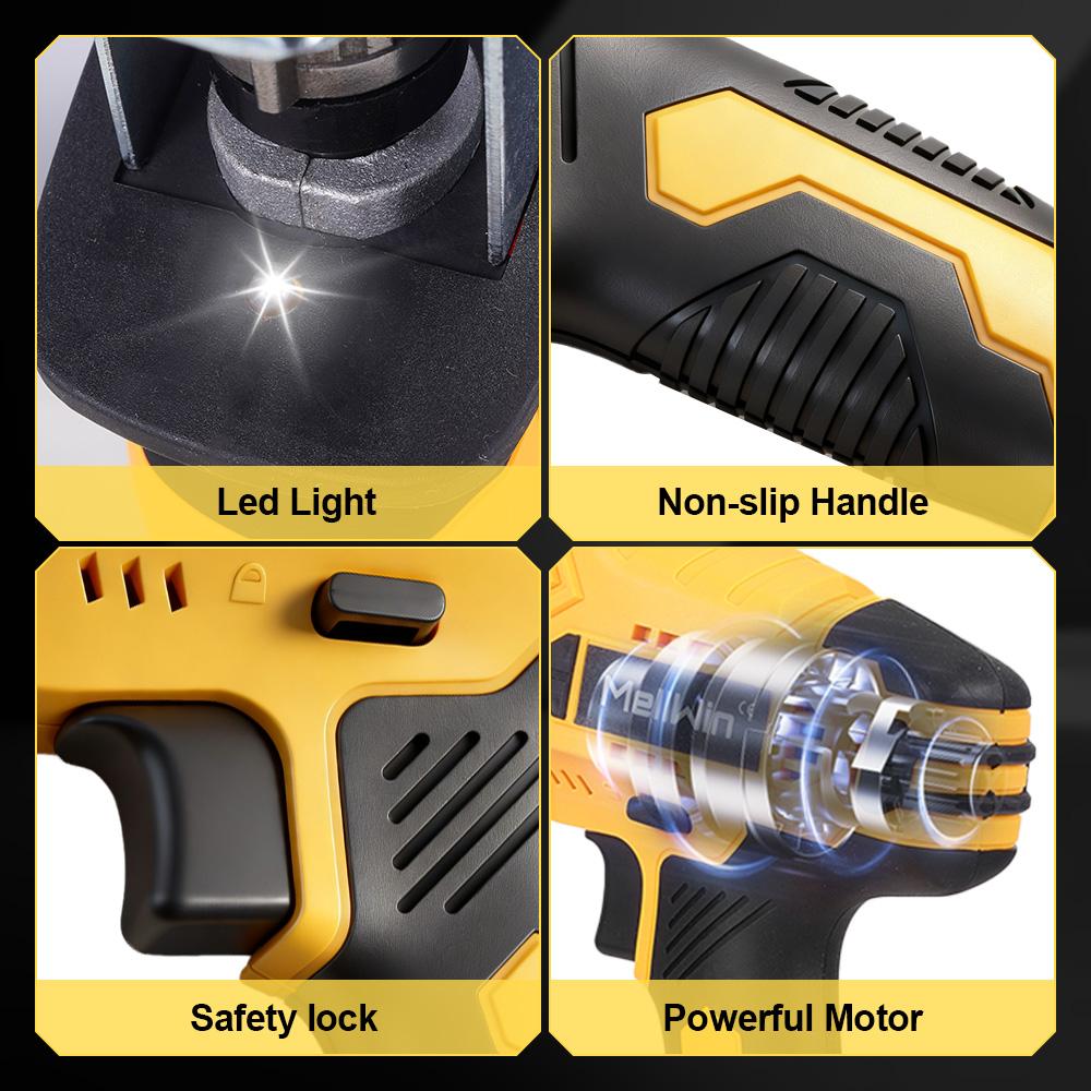 MELLWIN Аккумуляторная электрическая сабельная пила Ручная пила для резки дерева, металла, труб Электропила Инструмент для аккумулятора Makita 18V Штифт