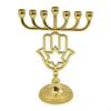 62KD Stylish & Exquisites Hanukkah Candlestick 7Branch Fit All Standard Artistic Holder for Table Centerpiece