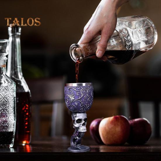 Бокал для вина «Дракон», кубок для кошки, кубок из нержавеющей стали, смола, готический, мрачный, Хэллоуин, декоративный бар, виски, коктейль, стаканы для пива, вина