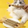 Игрушка для жевания для кошек Натуральная серебряная лоза Дентал-палочка для чистки зубов кошек Игрушка для самостоятельной игры Безопасная палочка для жевания с кошачьей мятой для игры домашних кошек Способствует здоровью зубов