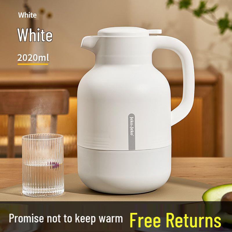 Электрический чайник большой емкости с внутренней колбой из термостойкого стекла - Термос на 48 часов для общежитий и дома