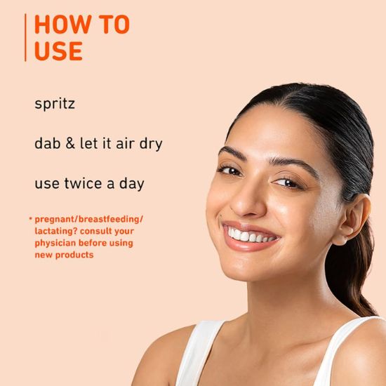 Plum Vitamin C Toner with Mandarin & Kakadu | Alcohol-free Toner | For Glowing Skin | Women & Men | 100% Vegan | 100 Ml