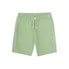 Mmq Logo Bubble Yarn Свободный эластичный пояс Простые повседневные шорты мужские шорты зеленые 624018-89