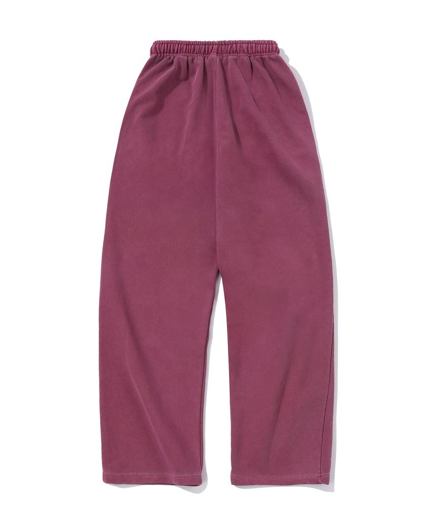 WYSE Pigment Symbol Logo Sweatpants Pink