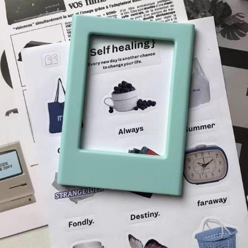 Цветная рамка для фото моментальной камеры 3 дюйма Держатель для фотографий для домашнего декора