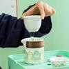 Креативная керамическая быстрая чашка, дорожный чайный набор с подносом, чайный набор Кунг-фу, портативный подарок для улицы