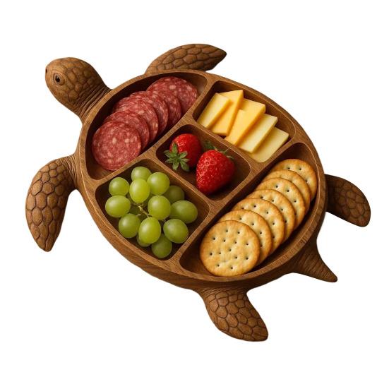 Octopus Charcuterie Board Seafood Serving Tray for Cheese Meats Fruits Ocean Themed Wood Food Platter for Gatherings