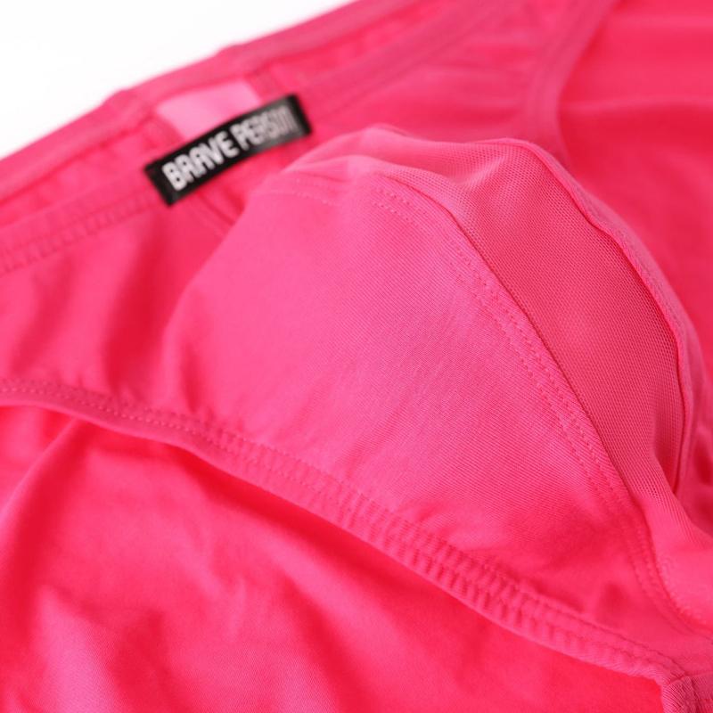 Мужские хлопковые трусы-слипы с низкой посадкой, тонкие, мягкие, однотонные, удобные, дышащие, облегающие