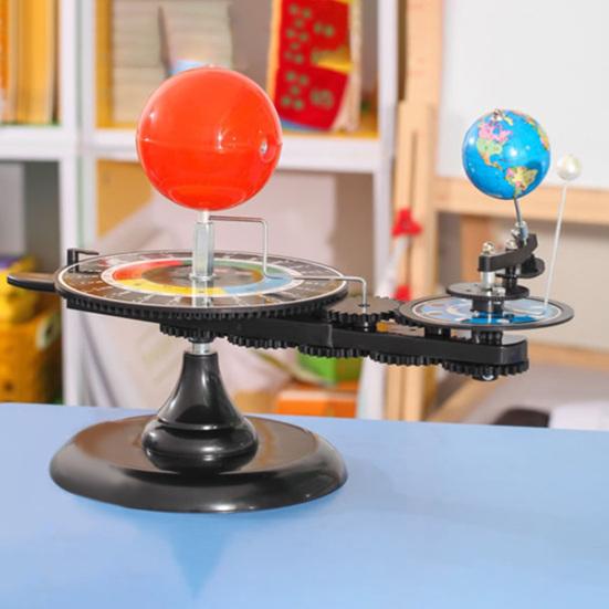 Глобус Aarde Zon Maan со светодиодной подсветкой Земля-Солнце-Луна Орбитальный Теллурион Развивающая игрушка