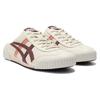 ONITSUKA TIGER Machuation Sabot Non-Slip Wear-Resistant Low-Top Skate Shoes Women Sneaker Beige Red 1183C012-103