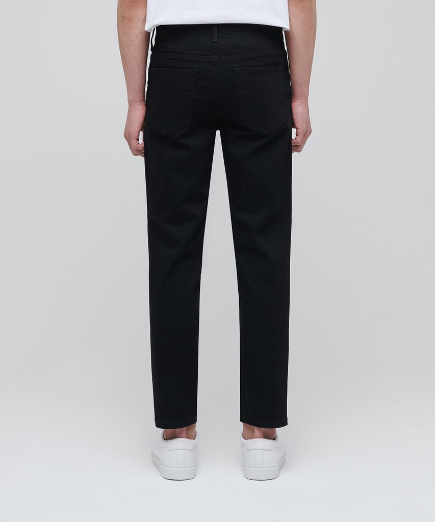 MUSINSA STANDARD [Cooltandard] Slim Crop Denim Pants [Black]