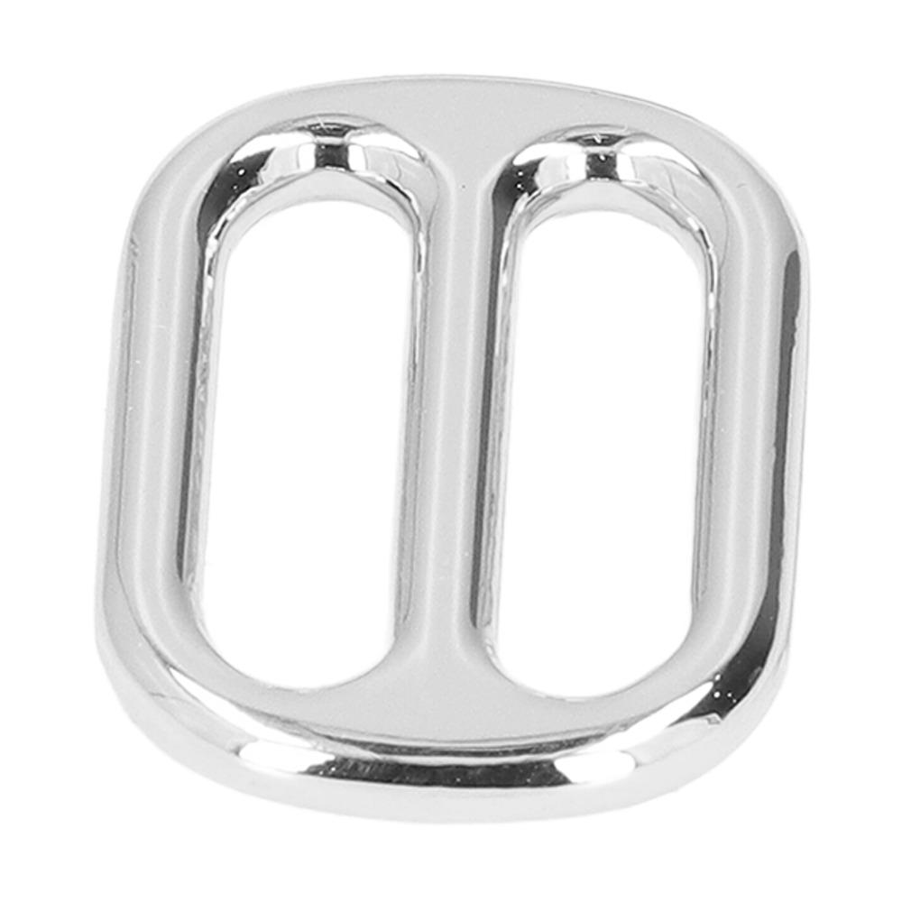 10PCS Zinc Alloy Strap Keeper Buckle Flat Shape Belt Slide Buckle Clothing Accessories