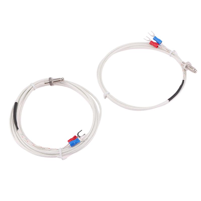 Кабель термопары типа K M6 1M 2M Винтовой датчик температуры Зонд 0-800 C Для терморегулятора термостата Rex-C100