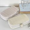 Soft Pencil Pouch Multi-function Makeup Box Kawaii Large-capacity Stationery Storage Bag Office
