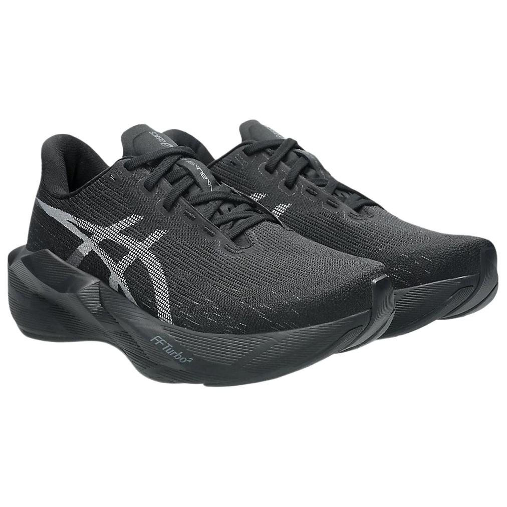Asics Novablast 6 Удобные Дышащие Отзывчивые Беговые Кроссовки Женские Кроссовки Черный Белый 1012C008-002