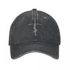 Бейсболка в стиле хип-хоп Snapback Бейсболка Jesus Faith Cross Весенне-осенняя кепка Джинсовая кепка Мода