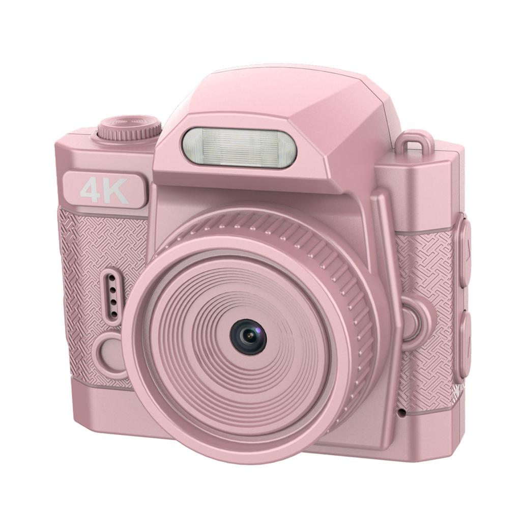 Цифровая камера-брелок 64 МП 4K Встроенные 19 фильтров 78 градусов Широкоугольный светодиодный заполняющий свет HD Маленькое ретро-видео