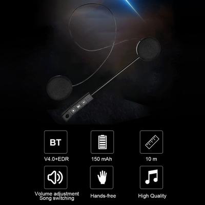 BT8 Гарнитура для мотоциклетного шлема Bluetooth-совместимая 4.1 + EDR Наушники с динамиком громкой связи