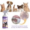 60ml Pet Relieving Skin Spray Relieving Dog And Cat Skin Itching, Removing Mites, Relieving Itching, Cleaning