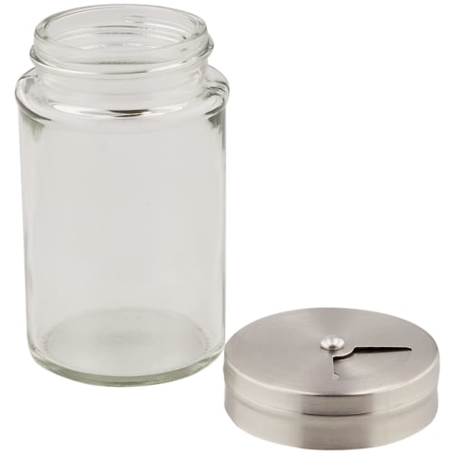 Echo Metal Glass Condiment Container, 80ml, 0449-239