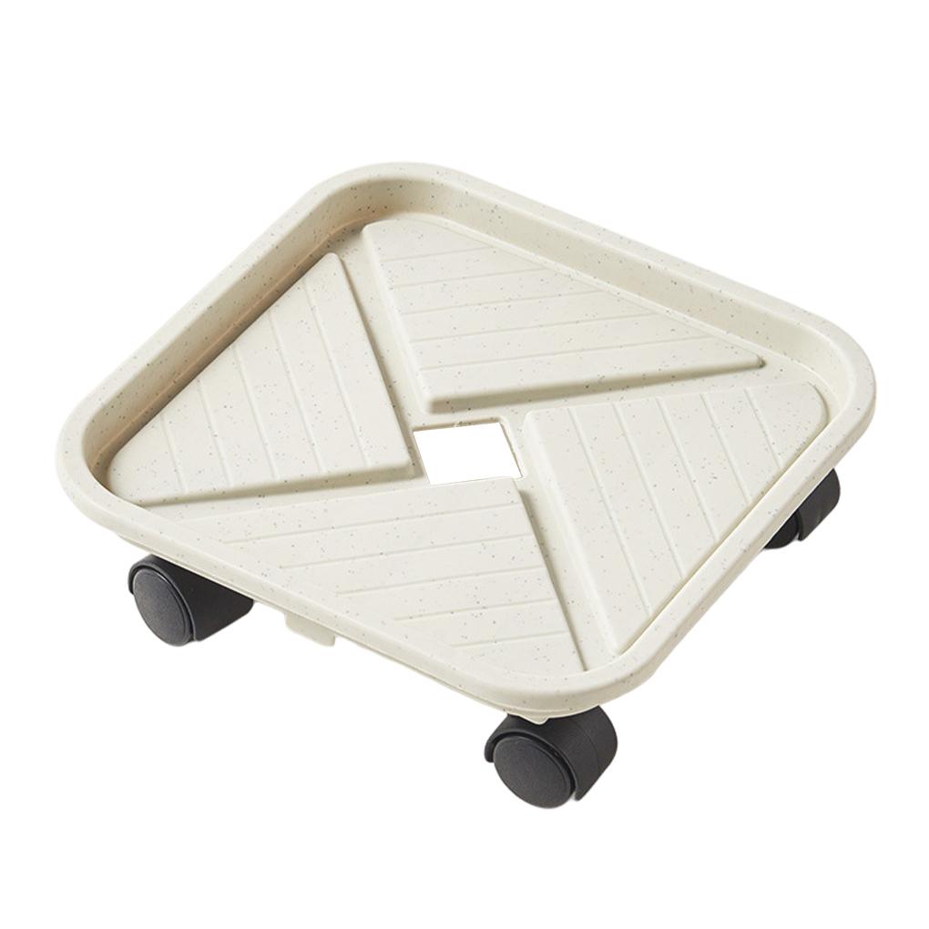 Квадратный цветочный горшок, поддон, подставка для кашпо, для дома и улицы, для балкона, цветочный горшок, бонсай, поддон для сбора воды, садовые принадлежности