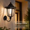 Waterproof Solar Wall Light Solar Energy LED Wall Lamp Modern Style Wall Sconce  Yard Light