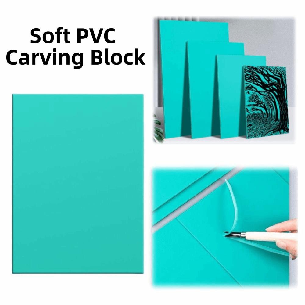 a5/A4/8K Linoleum Carving Rubber Block Engraving Sheet Printing Board Plate Printmaking Art