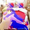 Постельное белье Ranma 1/2 Односпальный Полутораспальный Двуспальный Кинг-сайз Комплект постельного белья Взрослые Мальчики Спальня Наборы пододеяльников 3D-принт Аниме Комплект простыней