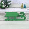 Wooden Sleigh Adornment Elegant Desktop Decor Christmas Holiday Tabletop Decoration Xmas Photo Prop Christmas Sleigh Decor