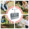 Soil Blocking Tool With Non-Slip Handle Steel Compactor 2inch Block Maker For Gardening For Planting Transplanting Cutting