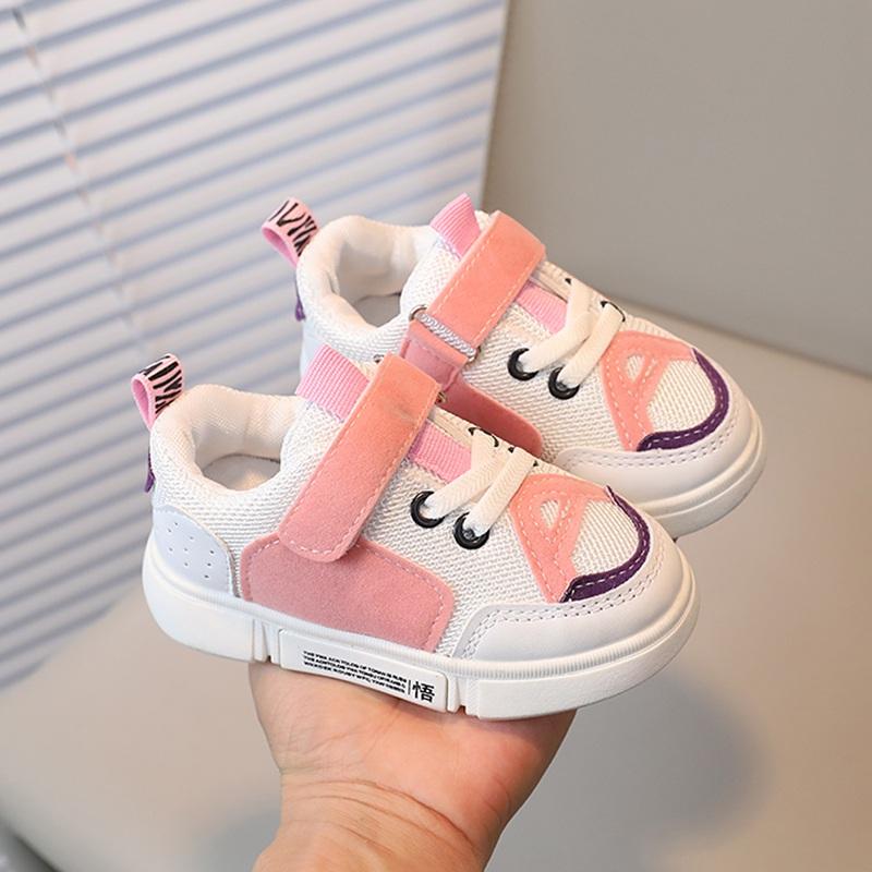 Детская повседневная обувь, детские студенческие кроссовки для мальчиков и девочек, спортивные универсальные кроссовки для бега с дышащей сеткой и строчкой