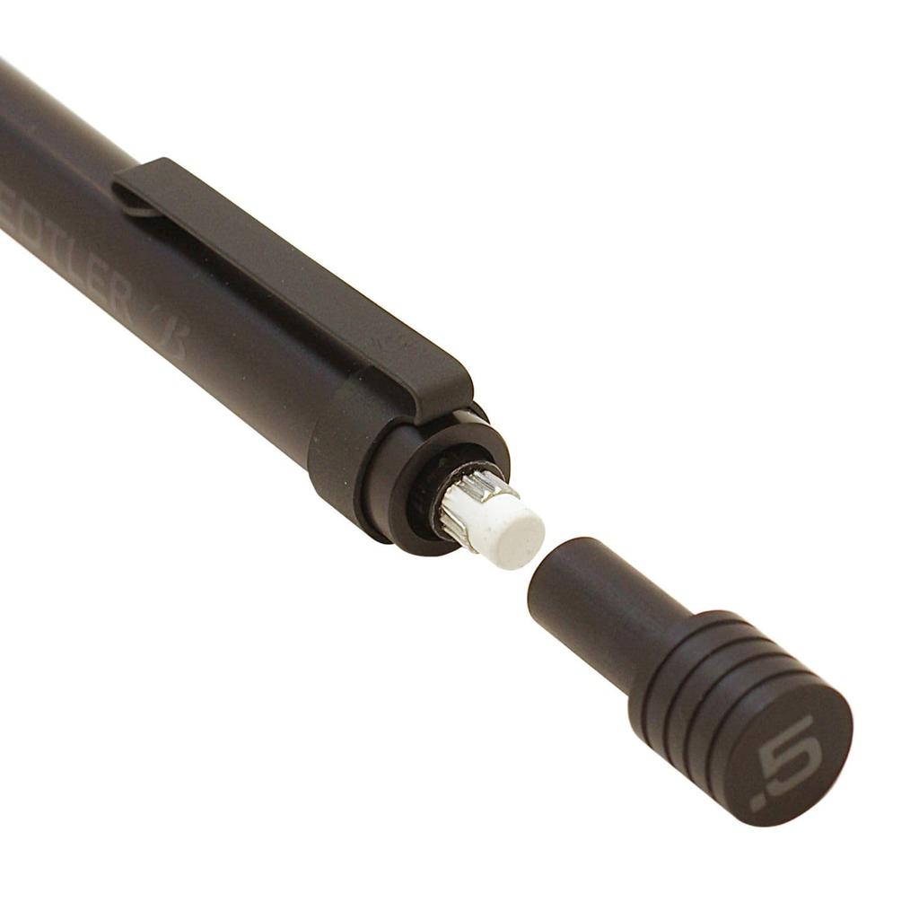 STAEDTLER 925 Механический чертежный карандаш полностью черный 35-05B, 0,5 мм, Карандаш,