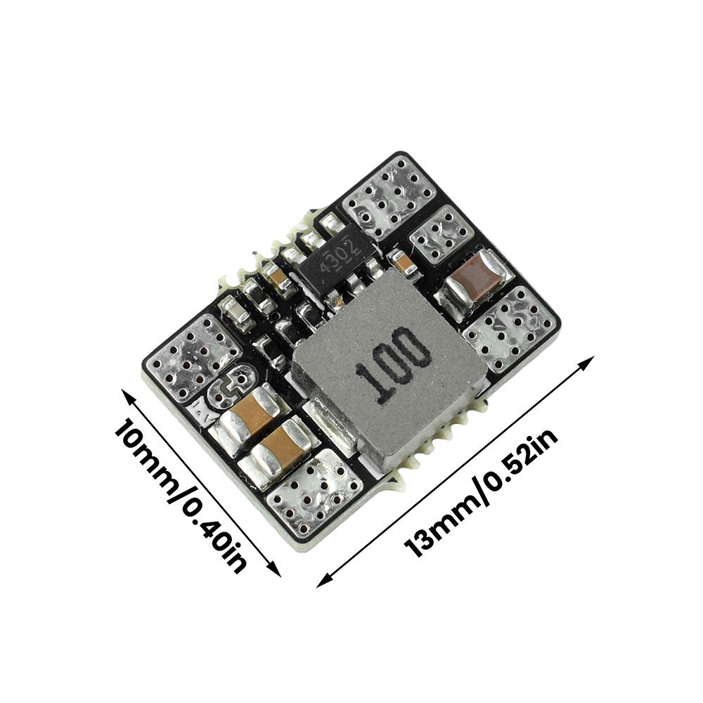 MICRO BEC 6-28V TO 5V3A/12V2A ADJ Step-Down BEC Module 2~6S High-Efficiency Power Converter CON enable Control for Drones/FPV/RC